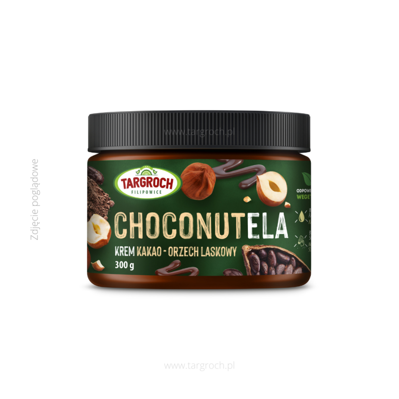 TARGROCH Krem Choconutela z orzechów laskowych i kakao crunchy 300 g