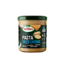Pasta orzechowa + miód + kokos